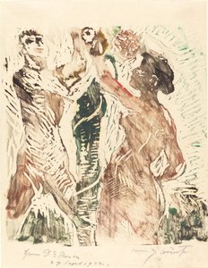 Människans fall, 1919. av Lovis Corinth