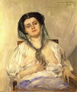 Gravid kvinna av Lovis Corinth