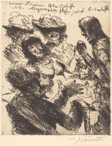 En horas vackra ansikte måste vara lika universellt som solljus..., 1923. av Lovis Corinth