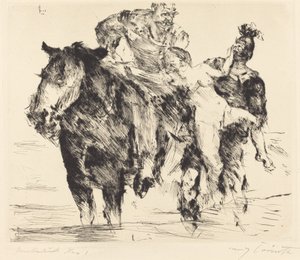 kvinna rånare (våldtäkt) av Lovis Corinth