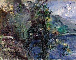 Jochberg vid sjön Walchensee av Lovis Corinth