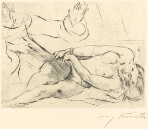 Josef och Potifars hustru II Josef och Potifars hustru II, 1915. av Lovis Corinth