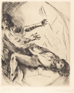 Joseph und Potifars Weib I (Joseph och Potifars fru I) av Lovis Corinth