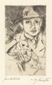 Pojke med hund Pojke med hund, 1915. av Lovis Corinth