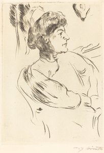 Sjuksköterska, 1914. av Lovis Corinth