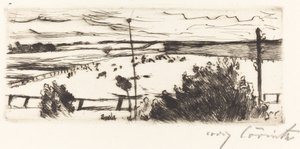 Coast Seascape, 1916. av Lovis Corinth