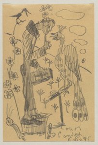Lovis Corinth och Carl Strathmann av Lovis Corinth