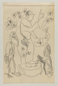 Lovis Corinth och Carl Strathmann av Lovis Corinth