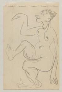 Lovis Corinth och Carl Strathmann av Lovis Corinth