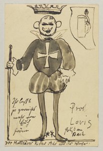 Lovis Corinth till Carl Strathmann: vykort, poststämplat 21 juni 1902 och 22 juni 1902 av Lovis Corinth