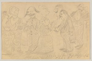 Lovis Corinth till Carl Strathmann: vykort, poststämplat 8 november 1899 av Lovis Corinth