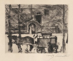 Mjölkvagn av Lovis Corinth