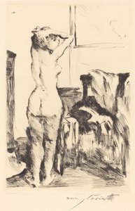 Modellstudie Study of a Model, 1916. av Lovis Corinth