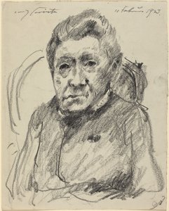 Fru Hedwig Berend av Lovis Corinth