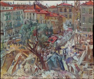 Ny byggnad i Monte Carlo av Lovis Corinth