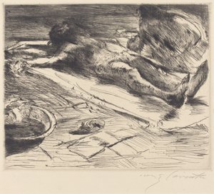 Pieta, 1920. av Lovis Corinth