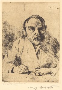 Självporträtt (Självporträtt) av Lovis Corinth