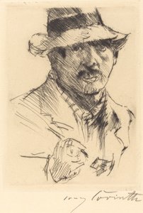 Självporträtt (Självporträtt) av Lovis Corinth