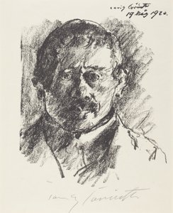Självporträtt av Lovis Corinth