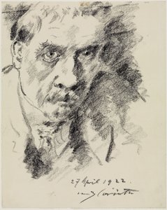 Självporträtt av Lovis Corinth
