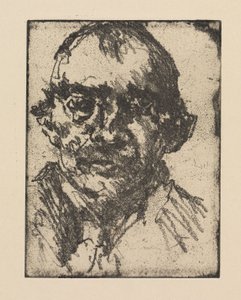 Självporträtt 1921 av Lovis Corinth