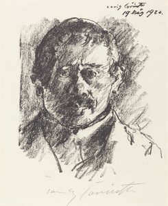 Självporträtt, 1920. av Lovis Corinth