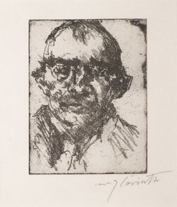 självporträtt av Lovis Corinth
