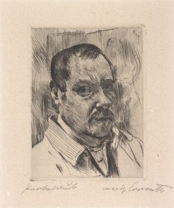 Självporträtt av Lovis Corinth
