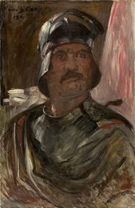 Självporträtt i rustning, 1911. av Lovis Corinth