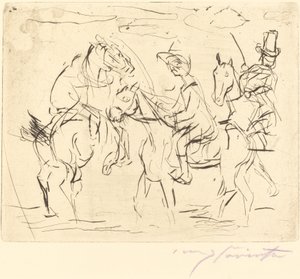 Söndagsryttare av Lovis Corinth