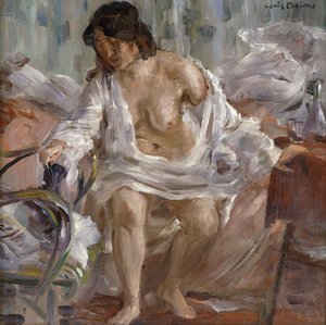 står upp; Att gå upp, 1910 av Lovis Corinth