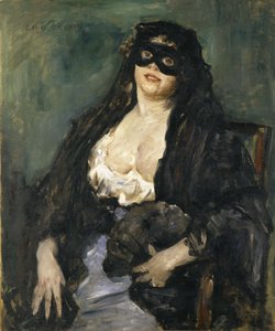 Den svarta masken av Lovis Corinth