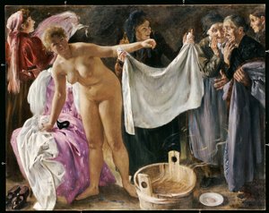 Häxorna, 1897 av Lovis Corinth
