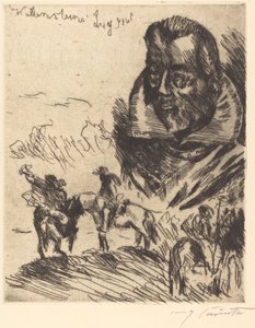 Frontispices titelsida, 1923. av Lovis Corinth