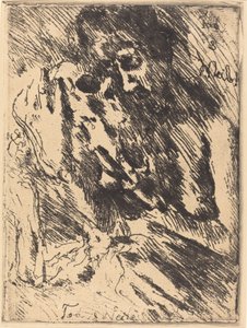 Tod und Weib Death and the Woman, 1921 publicerad 1922. av Lovis Corinth
