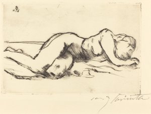 Naken kvinna av Lovis Corinth