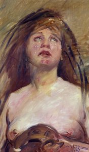 Gråtande Magdalena av Lovis Corinth