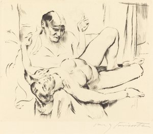 Spådomsprofetior, 1914. av Lovis Corinth
