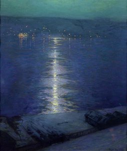 Månsken på floden, 1919
