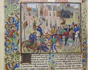 Döden av Wat Tyler, CA 1470-1475.