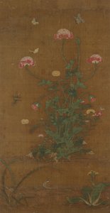 Blommor, 1300-talet. av Lu Jingfu