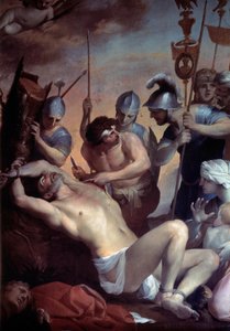 Saint Barthelemys martyrskap. Målning av Lubin Baugin (1612-1663)