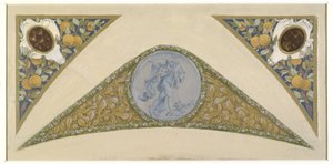 Skiss till festivaltrappan i Paris stadshus: Lejon, mellan 1888 och 1898 (olja)