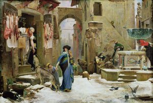 Vargen från Gubbio, 1877.