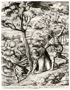 "St Peter Martyr", 1500-talet, 1937 av Luca Bertelli