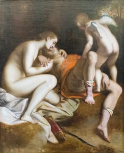 Venus sörjer Adonis död