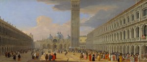 Piazza San Marco, Venedig, ca 1709
