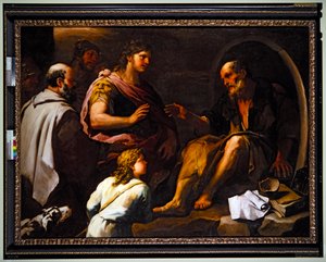 Alexander  Diogenes (målning) av Luca Giordano