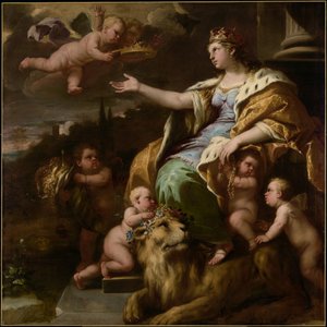 Allegori om storsinthet av Luca Giordano