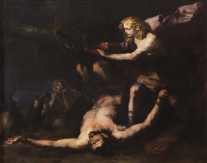 Apollo och Marsyas, ca. 1660. av Luca Giordano
